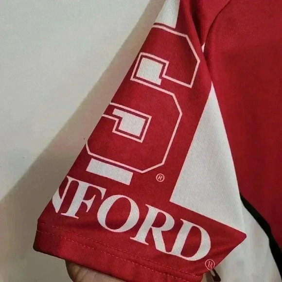 Stanford University Cardinals Cyclists Shirt Unisex Sz Medium - Picture 3 of 6